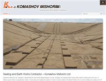 Tablet Screenshot of komashov.com